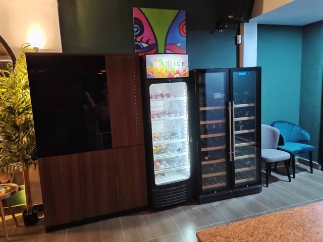 Wine cellar and display
